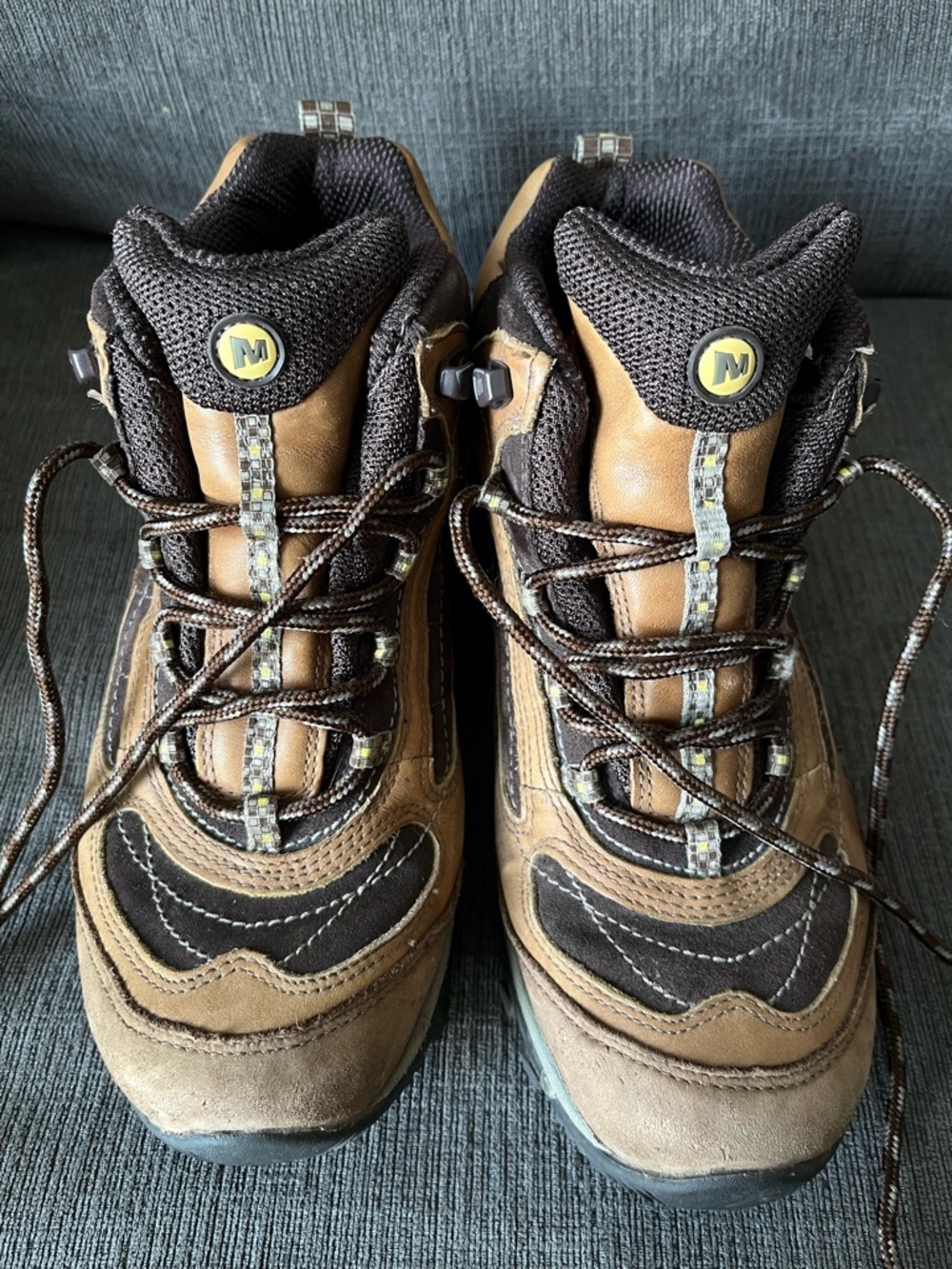 Merrell Siren Mid Thermo J16018 Brown Waterproof Winter Hiking Boots 8.5 - Picture 5 of 14